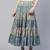 Pinksky Multicolor printed cotton skirts