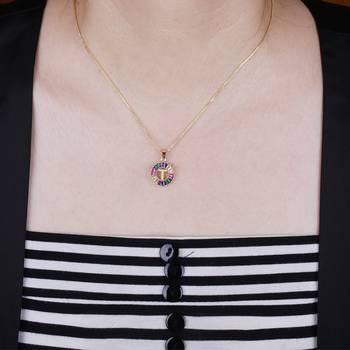 Multicolor crystal pendants 3