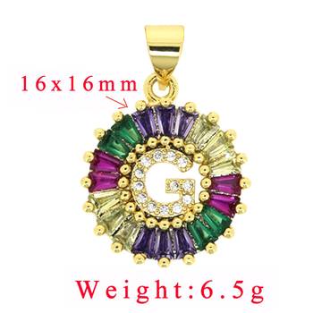 Multicolor crystal pendants 2