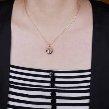 Multicolor crystal pendants 3