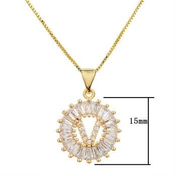 Gold crystal pendants 3