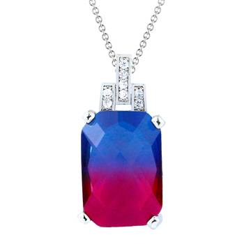 Pink crystal pendants 1