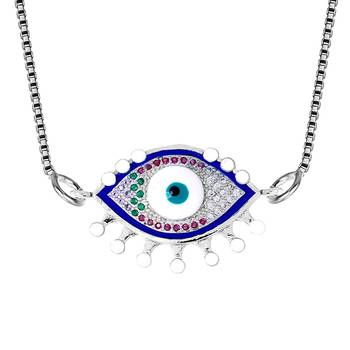 Silver cubic zirconia pendants 2