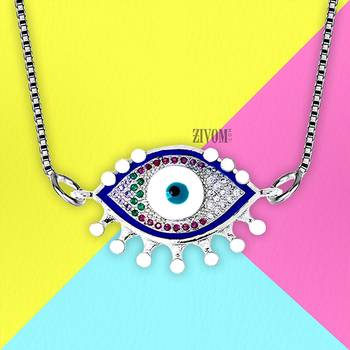 Silver cubic zirconia pendants 3
