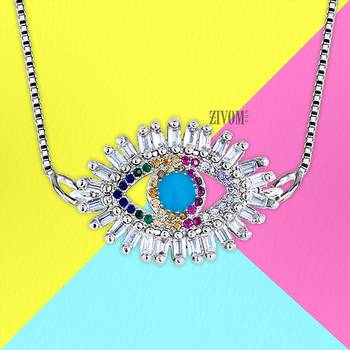 Silver cubic zirconia pendants 3