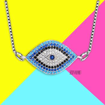 Silver cubic zirconia pendants 1