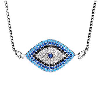 Silver cubic zirconia pendants 2