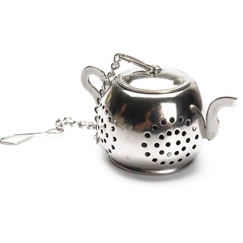 Green Tea Kettle Shape Green Tea Infuser Coffee Mesh Ball Infuser Filter Stainless Steel