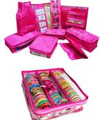Atorakushon Bangle box & Marriage Set Saree Blouse Cover Dulhan set Storage Organizer Jewellery  Make Up Kit set of 2
