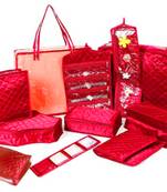 Atorakushon Bangle box & Marriage Set Saree Blouse Cover Dulhan set Storage Organizer Jewellery  Make Up Kit 1pcs