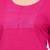 Women's  PINK Cotton Embroidered Straight Kurta
