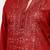 Women's  Maroon Rayon Embroidered Straight Kurta