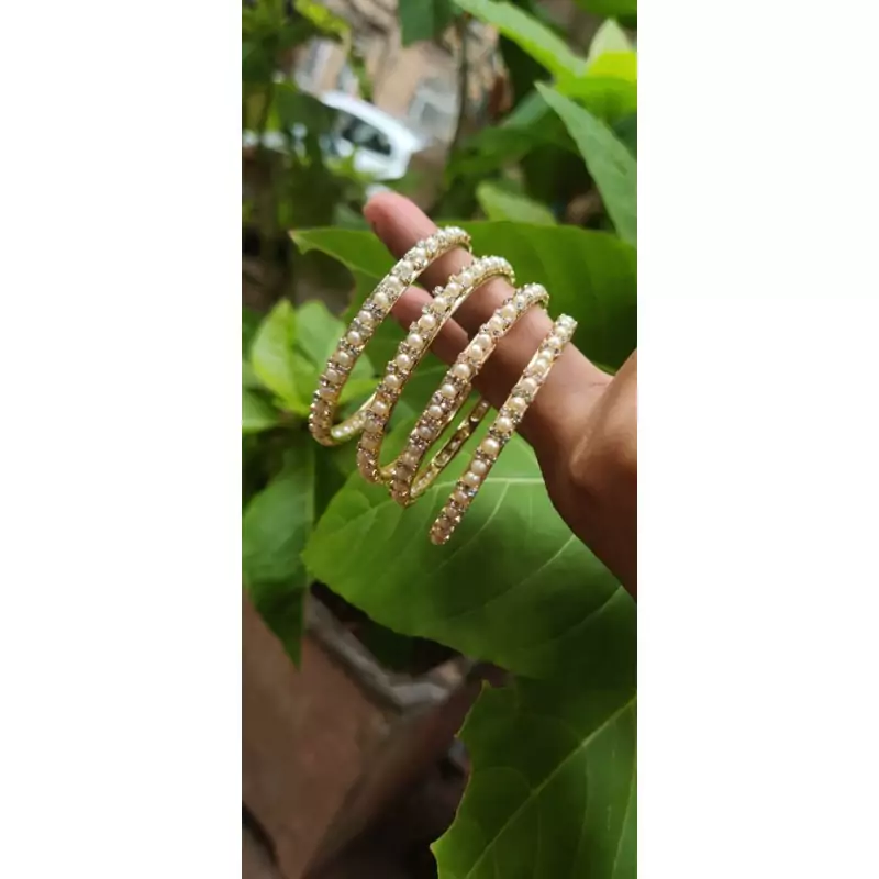 Gold bangles-and-bracelets