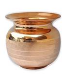 Pure Copper Lota/Kalash Ayurvedic Water Drinking Lota (800 Ml), Serveware drinkware- Ayurvedic Health Benefits