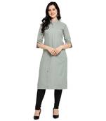 Multicolor printed cotton kurtas-and-kurtis