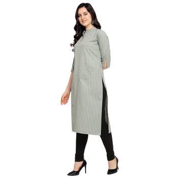 Multicolor printed cotton kurtas-and-kurtis 2