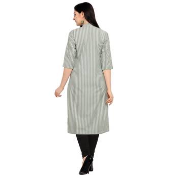 Multicolor printed cotton kurtas-and-kurtis 3