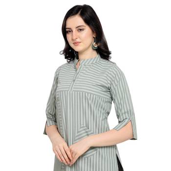 Multicolor printed cotton kurtas-and-kurtis 4