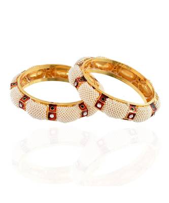 rajasthani traditional pearl bangle 1