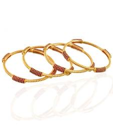 cute delicate ruby bangle