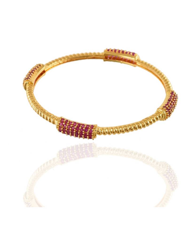 cute delicate ruby bangle