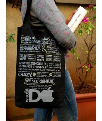 Clean Planet Tote Imagine Classic Black 3