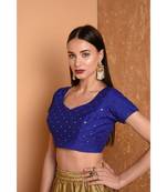 Mirror Work Embroidered Blouse