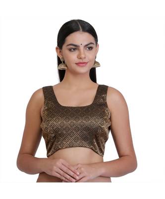 Gold Brocade Blouse 1