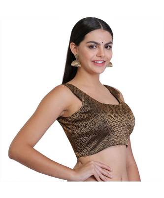 Gold Brocade Blouse 6