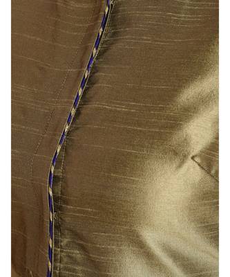 Set of Full Anarkali Silk Kurta with Brocade Pant. 6