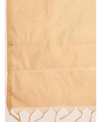 Set of Silk Kurta with Chanderi Palazzo and dupatta 6