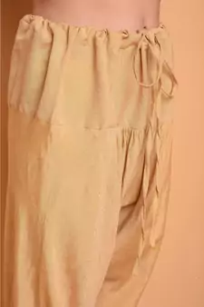Green Silk Hand Painted Suit Set