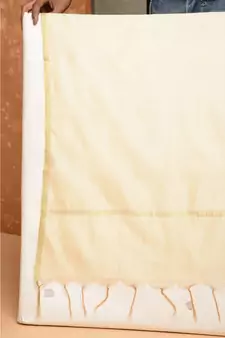 Orange Silk Hand Painted Suit Set