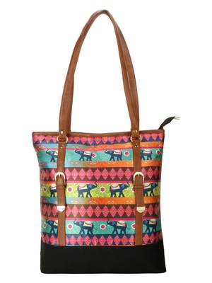 Multicolour Tote bag -Ethnic Collections of Bags 1