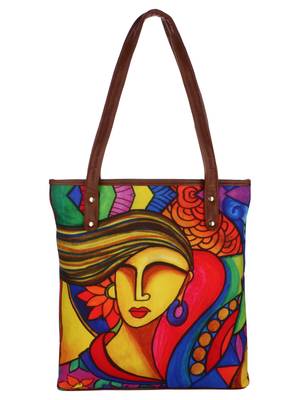 Multicolour Tote bag -Ethnic Collections of Bags 1