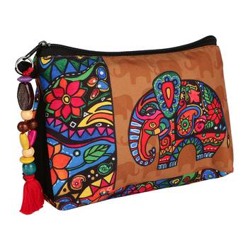 Multicolour Utility pouch -Ethnic Collections of Bags 2