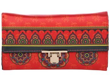Multicolour Wallets and clutches -Ethnic Collections of Bags 1