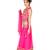 Rani Pink Net Embroidered Lehenga Choli And Dupatta