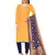 Yellow hand embroidery cotton salwar