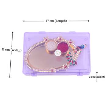 Rakhi Combo For BHAIYA/BHAI/BROTHER/BRO With Pooja Thali  Kumkum,chawal 2