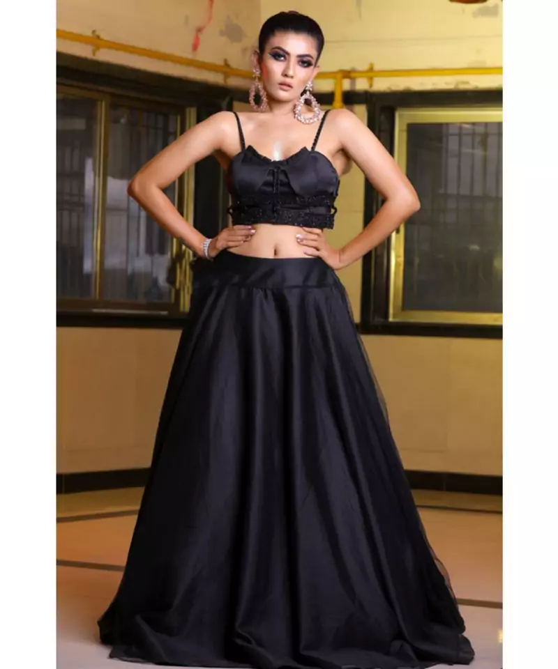 Black Lehenga Choli