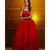 Red Party Wear Lehenga Choli