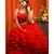 Red Party Wear Lehenga Choli