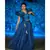 Blue Fancy Fabrics Plits Lehenga Choli