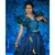 Blue Fancy Fabrics Plits Lehenga Choli