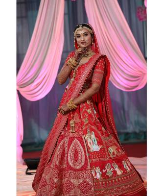 Red Bridal Wedding Wear Lehenga Choli 2