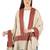 Pure Wool Sozni Border Embroidered Unisex Shawl, Wrap