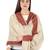 Pure Wool Sozni Border Embroidered Unisex Shawl, Wrap