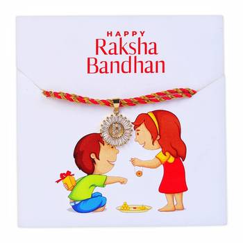 Name Letter P Designer Fancy Rakhi Set for Men American Diamond Rakhis Bhai Bro Brother 2