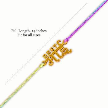 Designer Fancy Rakhi Set Gift Best Bhai Bhaiya Bhabhi Kids 4